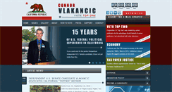 Desktop Screenshot of connorvlakancic.com