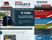 Tablet Screenshot of connorvlakancic.com